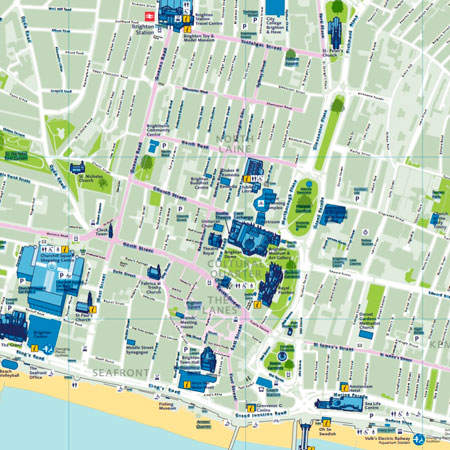 Mapa de Brighton