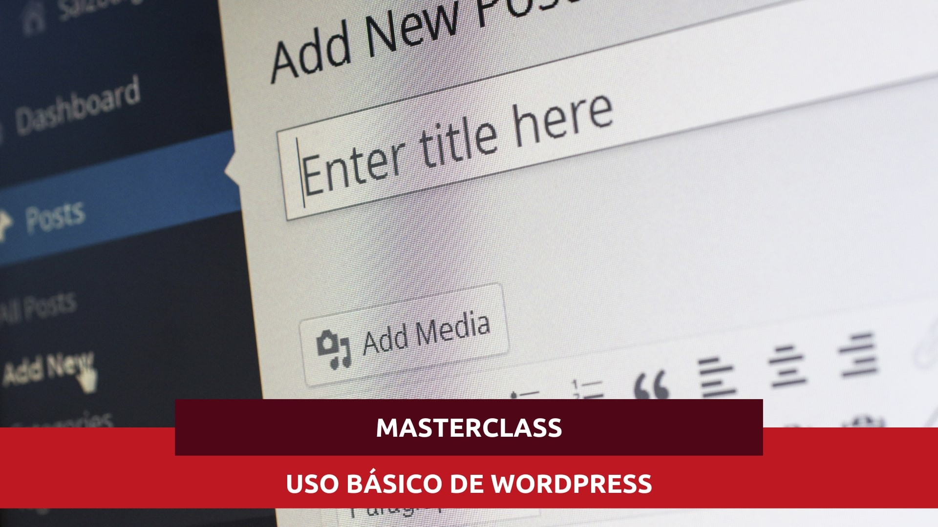 masterclass uso basico de wordpress