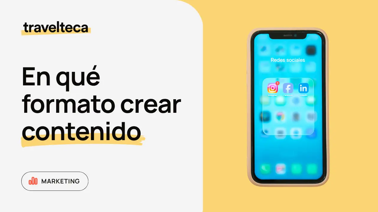 En qué formato crear contenido