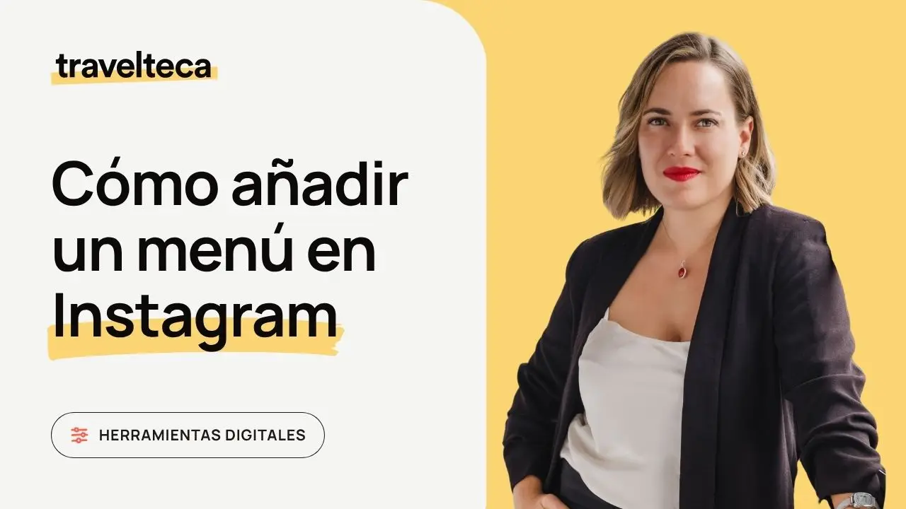 Cómo añadir un menú en Instagram