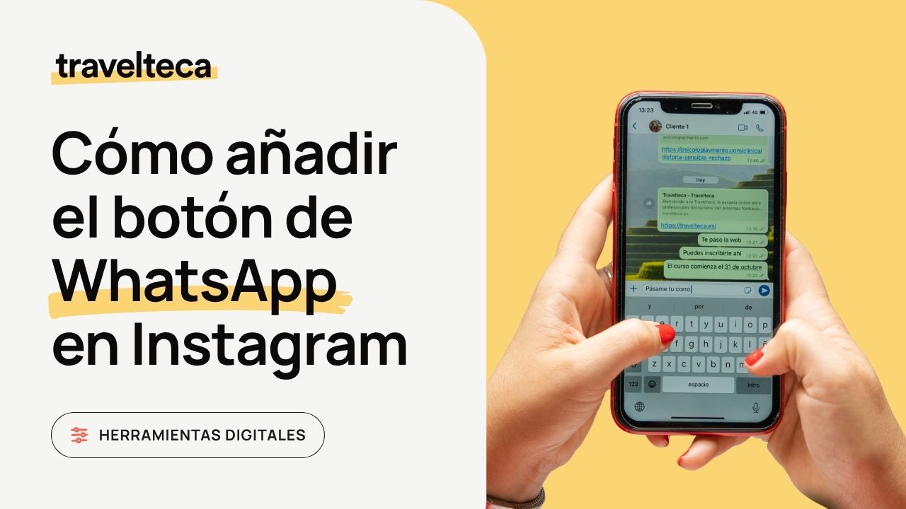 Cómo añadir el botón de WhatsApp en Instagram
