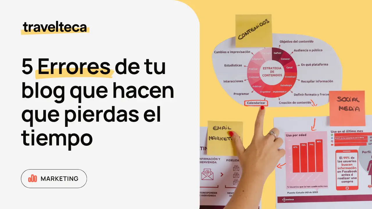 5 Errores de tu blog que hacen que pierdas el tiempo
