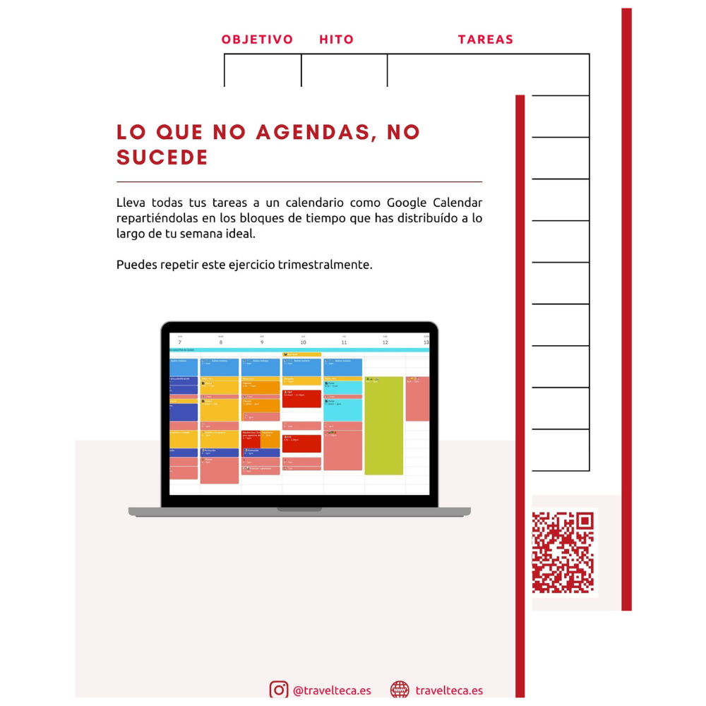 Life Mastery Planner - Planificador De 12 Meses Para Objetivos, Productividad Y éxito, Con Diario De Gratitud
