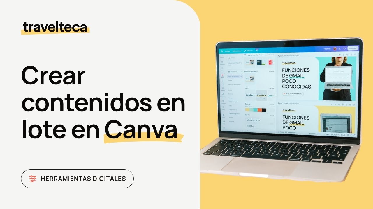Crear contenidos en lote en Canva