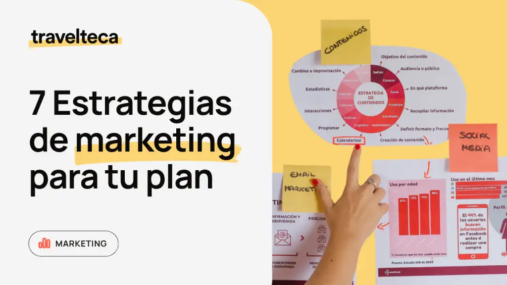 7 Estrategias de marketing para tu plan