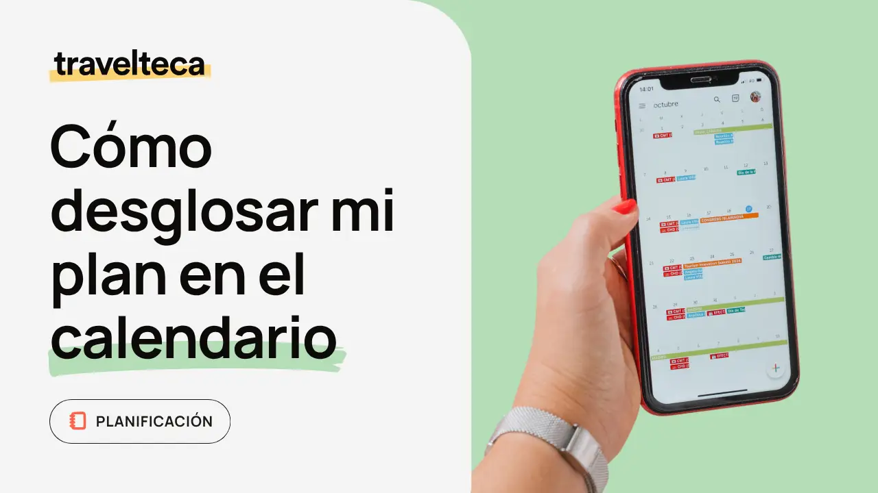 Cómo desglosar mi plan en el calendario