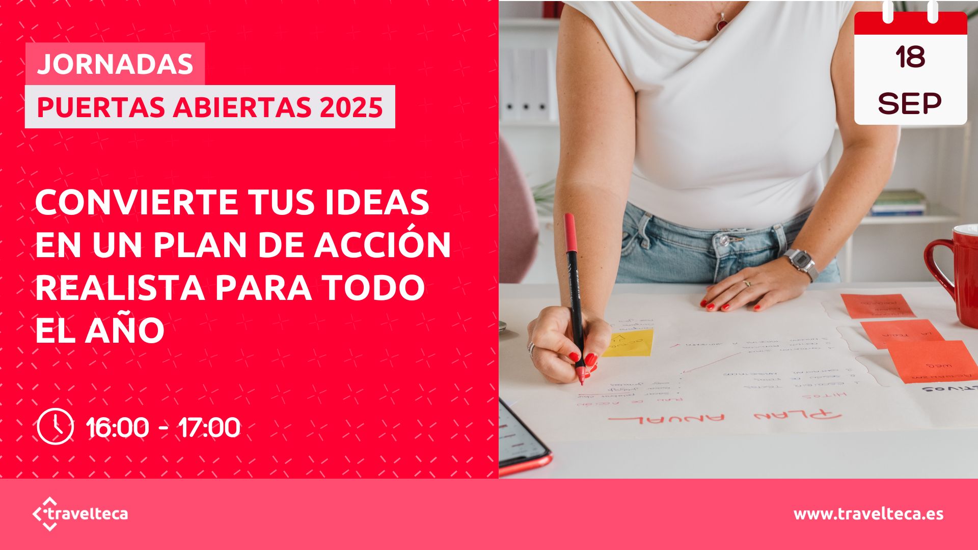 Convierte tus ideas en un plan de acción realista para todo el año
