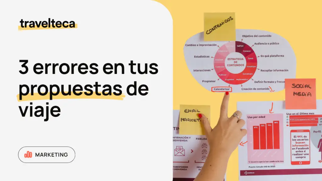 3 errores en tus propuestas de viaje